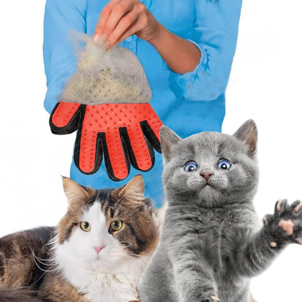 Cat hair glove hotsell